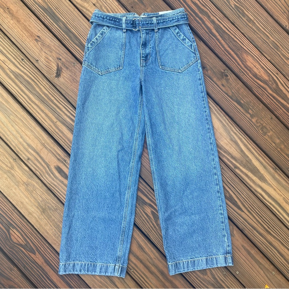 Kancan Ultra High Rise Wide Leg Jeans Size 27